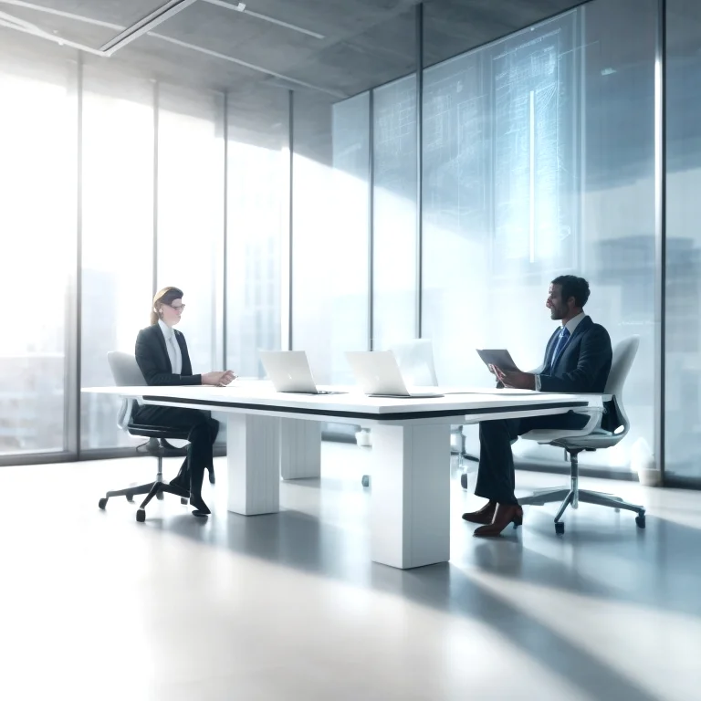 Team von TechJur bei Beratungsgespräch